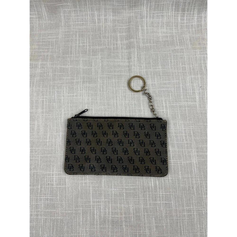 Dooney & Bourke Small Zippered Coin Purse with Keychain